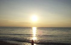 Tramonti sulla spiaggia